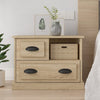 Stella Homewares Bedside Cabinet Sonoma Oak 60x39x45 cm