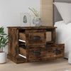 Stella Homewares Bedside Cabinet Smoked Oak 60x39x45 cm