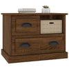 Stella Homewares Bedside Cabinet Brown Oak 60x39x45 cm