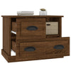 Stella Homewares Bedside Cabinet Brown Oak 60x39x45 cm