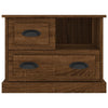 Stella Homewares Bedside Cabinet Brown Oak 60x39x45 cm