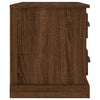 Stella Homewares Bedside Cabinet Brown Oak 60x39x45 cm