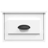 Stella Homewares Wall-mounted Bedside Cabinet White 41.5x36x28cm