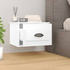 Stella Homewares Wall-mounted Bedside Cabinets 2 pcs White 41.5x36x28cm
