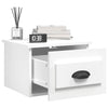 Stella Homewares Wall-mounted Bedside Cabinets 2 pcs White 41.5x36x28cm