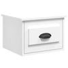 Stella Homewares Wall-mounted Bedside Cabinets 2 pcs White 41.5x36x28cm