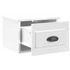 Stella Homewares Wall-mounted Bedside Cabinets 2 pcs High Gloss White 41.5x36x28cm