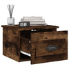 Stella Homewares Wall-mounted Bedside Cabinets 2 pcs Smoked Oak 41.5x36x28cm