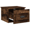 Stella Homewares Wall-mounted Bedside Cabinets 2 pcs Smoked Oak 41.5x36x28cm