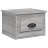 Stella Homewares Wall-mounted Bedside Cabinets 2 pcs Grey Sonoma 41.5x36x28cm
