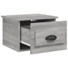 Stella Homewares Wall-mounted Bedside Cabinets 2 pcs Grey Sonoma 41.5x36x28cm