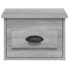 Stella Homewares Wall-mounted Bedside Cabinets 2 pcs Grey Sonoma 41.5x36x28cm