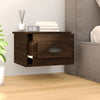 Stella Homewares Wall-mounted Bedside Cabinets 2 pcs Brown Oak 41.5x36x28cm