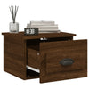 Stella Homewares Wall-mounted Bedside Cabinets 2 pcs Brown Oak 41.5x36x28cm