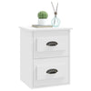 Stella Homewares Wall-mounted Bedside Cabinet White 41.5x36x53cm