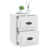 Stella Homewares Wall-mounted Bedside Cabinets 2 pcs White 41.5x36x53cm