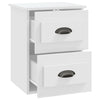 Stella Homewares Wall-mounted Bedside Cabinets 2 pcs White 41.5x36x53cm