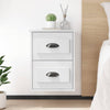 Stella Homewares Wall-mounted Bedside Cabinets 2 pcs White 41.5x36x53cm