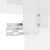 Stella Homewares Wall-mounted Bedside Cabinet High Gloss White 41.5x36x53cm