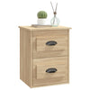 Stella Homewares Wall-mounted Bedside Cabinets 2 pcs Sonoma Oak 41.5x36x53cm