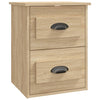 Stella Homewares Wall-mounted Bedside Cabinets 2 pcs Sonoma Oak 41.5x36x53cm