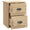 Stella Homewares Wall-mounted Bedside Cabinets 2 pcs Sonoma Oak 41.5x36x53cm