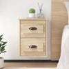 Stella Homewares Wall-mounted Bedside Cabinets 2 pcs Sonoma Oak 41.5x36x53cm
