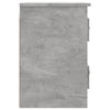 Stella Homewares Wall-mounted Bedside Cabinets 2 pcs Concrete Grey 41.5x36x53cm