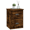 Stella Homewares Wall-mounted Bedside Cabinets 2 pcs Smoked Oak 41.5x36x53cm