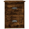 Stella Homewares Wall-mounted Bedside Cabinets 2 pcs Smoked Oak 41.5x36x53cm