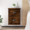 Stella Homewares Wall-mounted Bedside Cabinets 2 pcs Smoked Oak 41.5x36x53cm