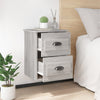 Stella Homewares Wall-mounted Bedside Cabinets 2 pcs Grey Sonoma 41.5x36x53cm