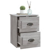 Stella Homewares Wall-mounted Bedside Cabinets 2 pcs Grey Sonoma 41.5x36x53cm