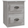 Stella Homewares Wall-mounted Bedside Cabinets 2 pcs Grey Sonoma 41.5x36x53cm