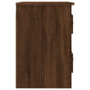 Stella Homewares Wall-mounted Bedside Cabinets 2 pcs Brown Oak 41.5x36x53cm