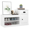Stella Homewares Shoe Cabinet White 100x42x60 cm Engineered Wood