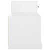 Stella Homewares Shoe Cabinet White 100x42x60 cm Engineered Wood