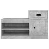 Stella Homewares Shoe Cabinet Concrete Grey 100x42x60 cm Engineered Wood