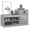 Stella Homewares Shoe Cabinet Grey Sonoma 100x42x60 cm Engineered Wood