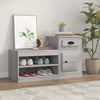 Stella Homewares Shoe Cabinet Grey Sonoma 100x42x60 cm Engineered Wood