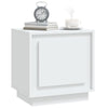 Stella Homewares Bedside Cabinets 2 pcs White 44x35x45 cm Engineered Wood