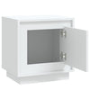 Stella Homewares Bedside Cabinets 2 pcs White 44x35x45 cm Engineered Wood