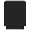 Stella Homewares Bedside Cabinets 2 pcs Black 44x35x45 cm Engineered Wood