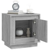 Stella Homewares Bedside Cabinets 2 pcs Grey Sonoma 44x35x45 cm Engineered Wood