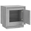 Stella Homewares Bedside Cabinets 2 pcs Grey Sonoma 44x35x45 cm Engineered Wood