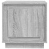 Stella Homewares Bedside Cabinets 2 pcs Grey Sonoma 44x35x45 cm Engineered Wood