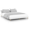 Stella Homewares Bed Frame without Mattress White 183x203 cm King Engineered Wood