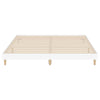 Stella Homewares Bed Frame without Mattress White 183x203 cm King Engineered Wood