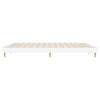 Stella Homewares Bed Frame without Mattress White 183x203 cm King Engineered Wood