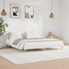 Stella Homewares Bed Frame without Mattress White 183x203 cm King Engineered Wood